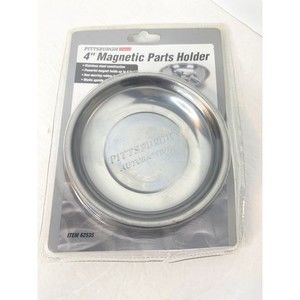 4 Inch Magnetic Parts Tray / Holder 62535 Pittsburgh Automotive NIP Free Ship